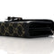 Gucci Dionysus GG Mini Chain Wallet Black Denim Handbag Silver Italy Bag NEW