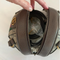 Gucci Small Basketball Red Brown Stripe Round Canvas Leather Handbag Bag NEW