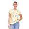 Johnny Was Amalfi Boxy Square Sleeve Tee Shirt Cotton Embroidery White Top M NEW