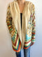 Johnny Was Felix Sherpa Jacket Floral Long Sleeves Flowers Top Coat New