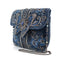 Mary Frances Navy Blue Alchemy Butterfly Crossbody Beaded Bag Floral Handbag Denim Purse NEW
