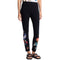 Johnny Was Cora Legging Cotton Floral Embroidery Leggings Pants Flower Black NEW