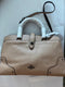 Coach Womens Mercer 30 Satchel Bag Leather Handbag Turnlock Silver Stone NEW