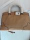Coach Womens Mercer 30 Satchel Bag Leather Handbag Turnlock Silver Stone NEW