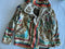 Johnny Was Felix Sherpa Jacket Floral Long Sleeves Flowers Top Coat New