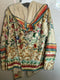 Johnny Was Felix Sherpa Jacket Floral Long Sleeves Flowers Top Coat New