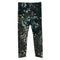 Johnny Was Ash Bird Printed Leggings Cotton Animal Floral Black Brown Legging Pants NEW