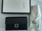 Gucci GG Black Crossbody Handbag Calf Leather Gold Chain Purse Bag Italy NEW