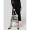 Bao Bao Issey Miyake Platinum Silver Handbag Metallic Rubber Tote Bag NEW