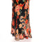Johnny Was Levi Burnout Kanako Dress Long Dragon Red Flowers Spaghetti Black NEW