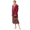 Johnny Was Karie Cozy Robe Floral Sleep Wear Home Lounge Flowers Winter Red NEW