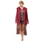 Johnny Was Karie Cozy Robe Floral Sleep Wear Home Lounge Flowers Winter Red NEW