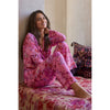 Johnny Was Carly Lobelia Pj Set Long Floral Home Lounge Sleepwear Pink 2 pc NEW
