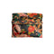 Johnny Was Levi Cozy Travel Blanket Reversible Dragon Flowers Lounge Black NEW