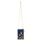 Mary Frances Fairy Dust Floral Blue Gold Beaded Zip Phone Bag Handbag Purse NEW