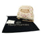 Mary Frances Just Married Beaded Car Zip Handbag Wedding Bag Ivory Gold Purse NEW