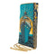 Mary Frances Midnight Cruise Beaded Ship Phone Bag Blue Gold Handbag Purse NEW