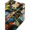 Johnny Was Monarch Cozy Travel Blanket Reversible Floral Lounge Black Green NEW