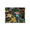 Johnny Was Monarch Cozy Travel Blanket Reversible Floral Lounge Black Green NEW