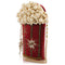 Mary Frances Movie Night Popcorn Bucket Pearl Red Handbag Crossbody Bag Purse NEW