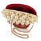 Mary Frances Movie Night Popcorn Bucket Pearl Red Handbag Crossbody Bag Purse NEW