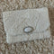 Mary Frances Blanco Mini White Stone Special Evening Bag Handbag Beaded Purse NEW