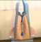 Coach Colorblock Hadley Hobo Dark Denim Blue Gray Tote Leather Bag Handbag NEW