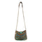 Mary Frances Sway with Me Beaded Strands Boho Southwestern Handbag Blue Bronze Bag Purse NEW