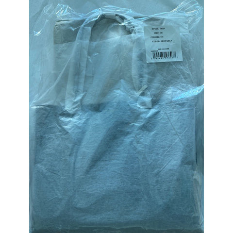 Tory Burch Perry Deep Kelp Leather Tote Triple Compartment Bag Handbag Green NEW