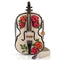 Mary Frances In Tune Ivory Pink Floral 3D Violin Handbag Crossbody Bag Purse NEW