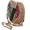 Mary Frances Painters Palette Art Special Bag Handbag Beaded Gold Rainbow New