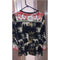Johnny Was Teeger Knit Puff Sleeve Long Top Tee Shirt Zebra Animal Black NEW