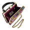 Mary Frances Eclipse Sunshine Beaded Handbag Sun Top Handle Bag Gold Purse NEW
