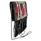 Mary Frances Western Rose Beaded Bag Embroidered Handbag Leather Purse Black NEW