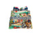 Johnny Was Christy Travel Blanket Cozy Reversible Floral City Lounge Green Blue NEW