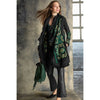 Johnny Was Welda Biya Draped Cozy Sweater Floral Embroidered Jacket Black NEW