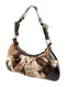 Francesco Biasia Olga Heaven Cuoio Animal Leather Bag Shoulder Handbag Purse NEW