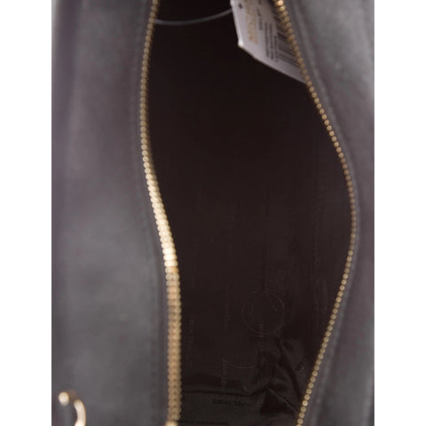 Michael Kors Selby Medium Satchel Black Leather Crossbody Shoulder Bag Purse New