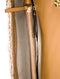 Tory Burch Kira Chevron Sankeskin Leather Handbag Shoulder Bag Brown Purse NEW
