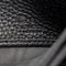 Gucci Soho Black Pebbled Leather Long Wallet Flap GG Large Authentic Italy NEW