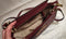 Michael Kors Selma Quilted Mini Messenger Claret Maroon Crossbody Purse Bag New