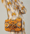 Tory Burch Eleanor Brocade Crossbody Handbag Floral Shoulder Bag Brown Purse NEW