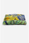 Johnny Was Irisis Travel Blanket Van Gogh Reversible Blue Floral Home Lounge NEW