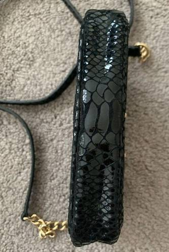 Michael Kors Jet Set Multifunction Black Leather Wristlet Handbag Purse New