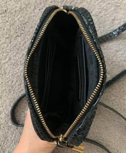 Michael Kors Jet Set Multifunction Black Leather Wristlet Handbag Purse New