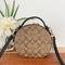 Coach Jean Michel Basquiat Signature Canteen Canvas Handbag Bag Brown Purse NEW