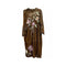 Johnny Was Meriah Velvet Duster Coat Long Floral Embroidery Jacket Black Top NEW