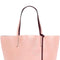 Michael Kors Merlot Pastel Pink Izzy Large Bag Reversible Tote Handbag Purse New