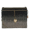 Mary Frances Naughty or Nice Crossbody Clutch Heart Handbag Black Bag New
