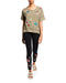 Johnny Was Flower Adara Legging Embroidery Leggings Floral Black Pant XXL NEW